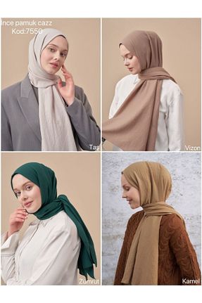 شال قهوه ای زنانه جاز ARMANDA - کد 856103153