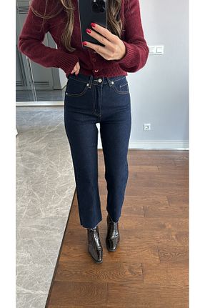 شلوار جین آبی زنانه پاچه تنگ sinemkivanc co - کد 871648600