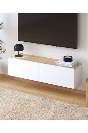 میز و پایه تلویزیون سفید Suntalam Monte Sehpa - کد 891369922
