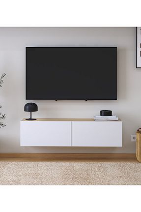میز و پایه تلویزیون سفید Suntalam Monte Sehpa - کد 891369922