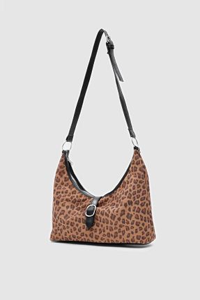 کیف دوشی قهوه ای زنانه جیر Shule Bags - کد 892484040
