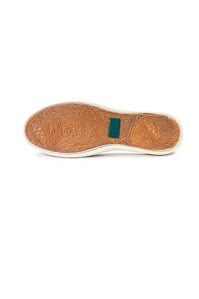 کفش اسنیکر طوسی مردانه بند دار natural world - کد 891422845