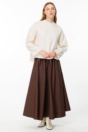 پلیور حجاب بژ زنانه اکریلیک Hooopstore - کد 878843921