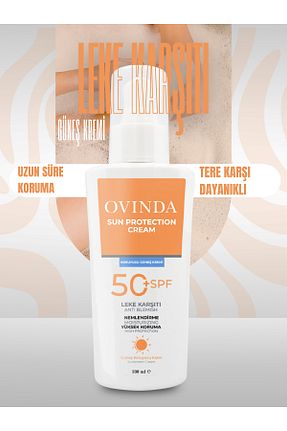 کرم ضد آفتاب صورت SPF 50 + Ovinda - کد 363703302