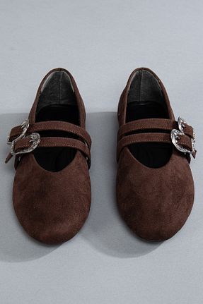 بابت قهوه ای زنانه چرم مصنوعی camaiore - کد 891438697