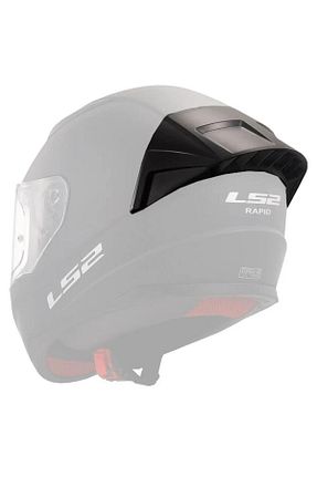 کلاه ایمنی موتور سواری مشکی یدکی کلاه کاسک موتور سواری LS2 - کد 745801644
