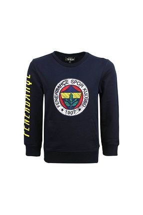 سوئیشرت اسپرت سرمه ای بچه گانه رگولار Fenerbahçe - کد 855751203