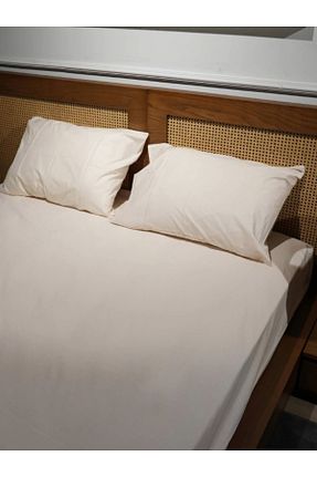 ست ملحفه دونفره نباتی پنبه ای Home - کد 891501588