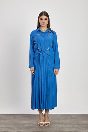 ست بالاتنه و پائین تنه سرمه ای زنانه بافتنی Rays - کد 891760207