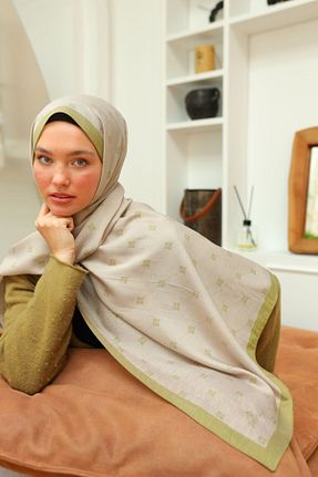 شال طوسی زنانه Silk Home - کد 891484676