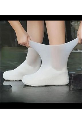 بوت / نیم بوت سفید زنانه پاشنه تخت milyon shoes - کد 890955317