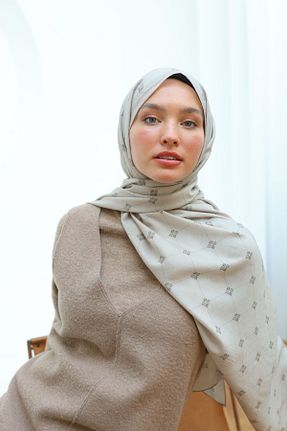 شال طوسی زنانه Silk Home - کد 891485450