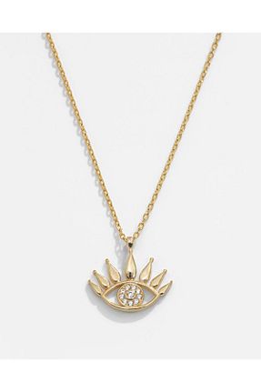 گردنبند نقره طلائی زنانه 925 عیار MEKS PRIVE - کد 891523295