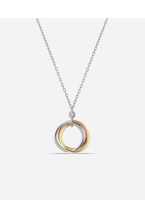 گردنبند نقره سفید زنانه 925 عیار MEKS PRIVE - کد 891523390