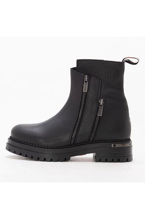 بوت / نیم بوت مشکی زنانه چرم خالص Harley Davidson - کد 235833672