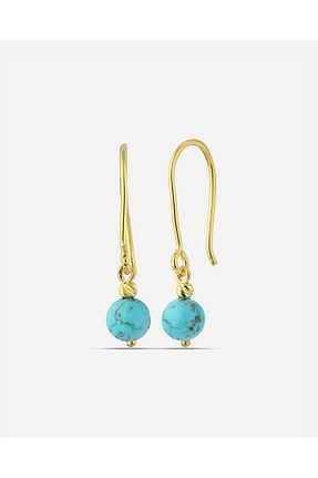 گوشواره نقره طلائی زنانه 925 عیار MEKS PRIVE - کد 891524712