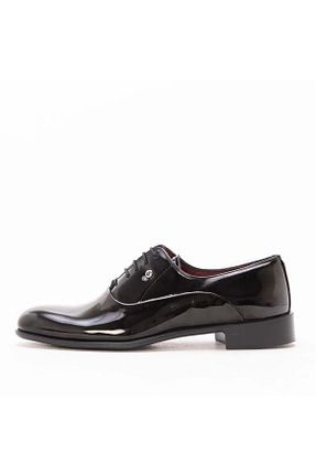 کفش کلاسیک مشکی مردانه چرم لاکی Pierre Cardin - کد 501398955