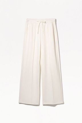 شلوار بژ زنانه پارچه Bershka - کد 891540046