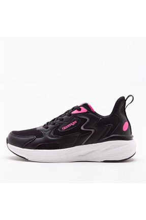کفش اسنیکر مشکی زنانه بند دار Slazenger - کد 740739361