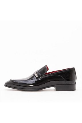 کفش کلاسیک مشکی مردانه چرم لاکی Pierre Cardin - کد 464770133