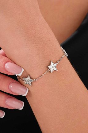دستبند نقره زنانه 925 عیار AcestesDesign - کد 892552595