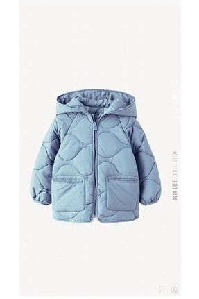 کاپشن آبی بچه گانه الیاف minibambi - کد 843458790