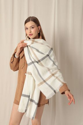 شال نباتی زنانه پنبه ای MACMODA - کد 891583735