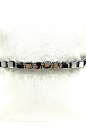 دستبند جواهر طوسی زنانه سنگ طبیعی BONCADAS - کد 885910907