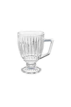 فنجان چای نارنجی شیشه Madame Coco - کد 891650799