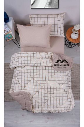 ست لحاف و روکش لحاف و روکش بالش بژ کش دار Sudemhome - کد 838304022