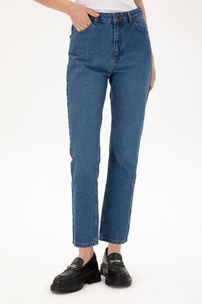 شلوار جین سرمه ای زنانه پاچه ساده U.S. Polo Assn. - کد 891670435