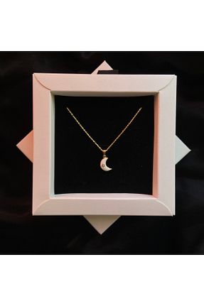 گردنبند نقره طلائی زنانه 925 عیار Işıltı Silver - کد 891716490