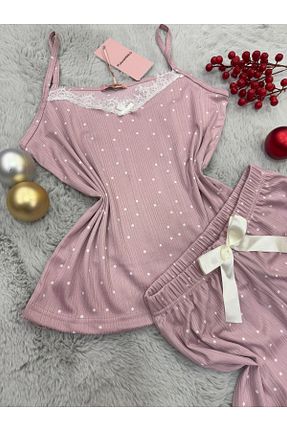 ست لباس راحتی صورتی زنانه Mix pijamaworld - کد 891713225