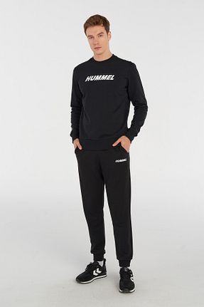 شلوار کرمگن مشکی مردانه رگولار hummel - کد 898206437