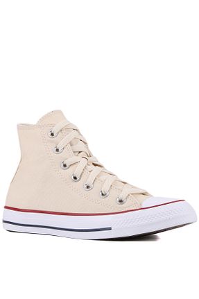 کفش اسنیکر بژ زنانه بند دار Converse - کد 891721767