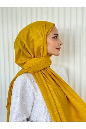 شال زرد زنانه Pull Scarfs - کد 891713168