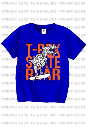 تیشرت نارنجی بچه گانه رگولار twins tailors - کد 891708137