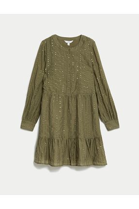 لباس سبز زنانه بافتنی Marks & Spencer - کد 891730068