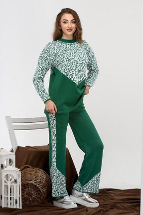 ست بالاتنه و پائین تنه حجاب سبز زنانه رگولار NEWCO - کد 891732690
