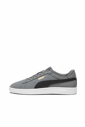 کفش پیاده روی طوسی زنانه چرم مصنوعی Puma - کد 756290681