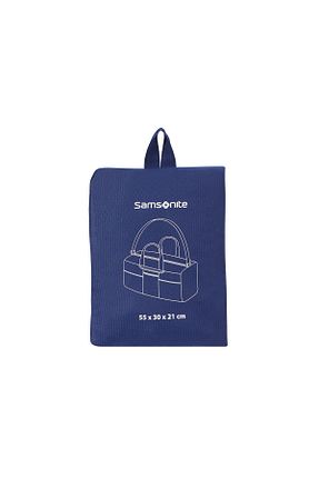 کیف اسپرت آبی زنانه چرم خالص Samsonite - کد 42058203