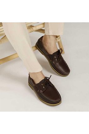 کفش پیاده روی قهوه ای زنانه چرم مصنوعی Lumberjack - کد 904229877