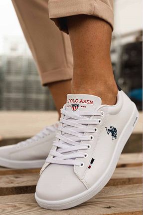 کفش پیاده روی سفید مردانه چرم اصل U.S. Polo Assn. - کد 472921847