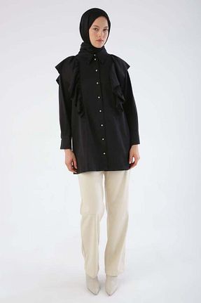 تونیک حجاب مشکی زنانه بافتنی ALLDAY - کد 891742819