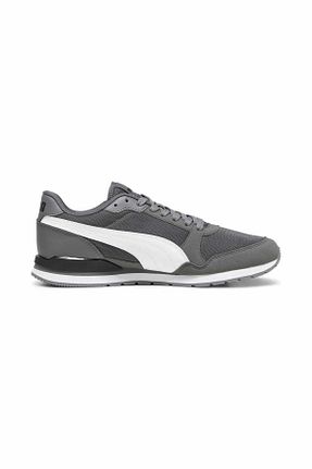 کفش پیاده روی طوسی مردانه میکروفیبر Puma - کد 772461855