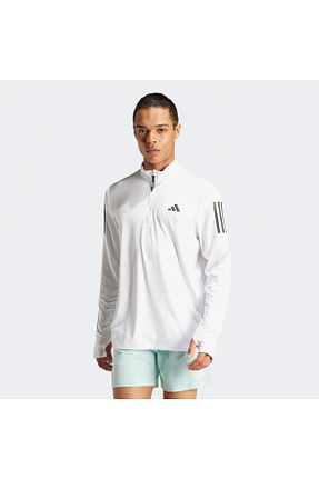 سوئیشرت سفید مردانه ساده adidas - کد 863492027