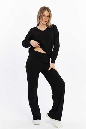 بلوز مشکی زنانه ساده DOSXX - کد 891758725