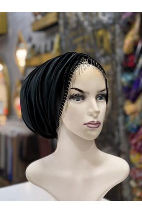کلاه شنای حجاب مشکی زنانه zagreus - کد 892729687