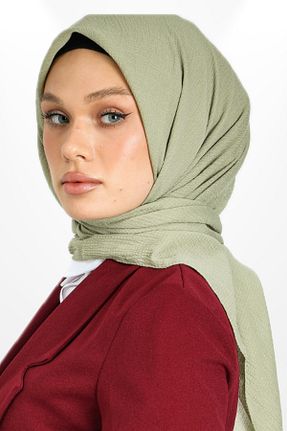 شال سبز زنانه پلی استر hijabchi - کد 892744410
