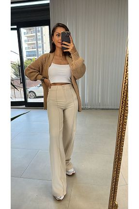 شلوار طوسی زنانه پنبه ای caddstore - کد 891750416